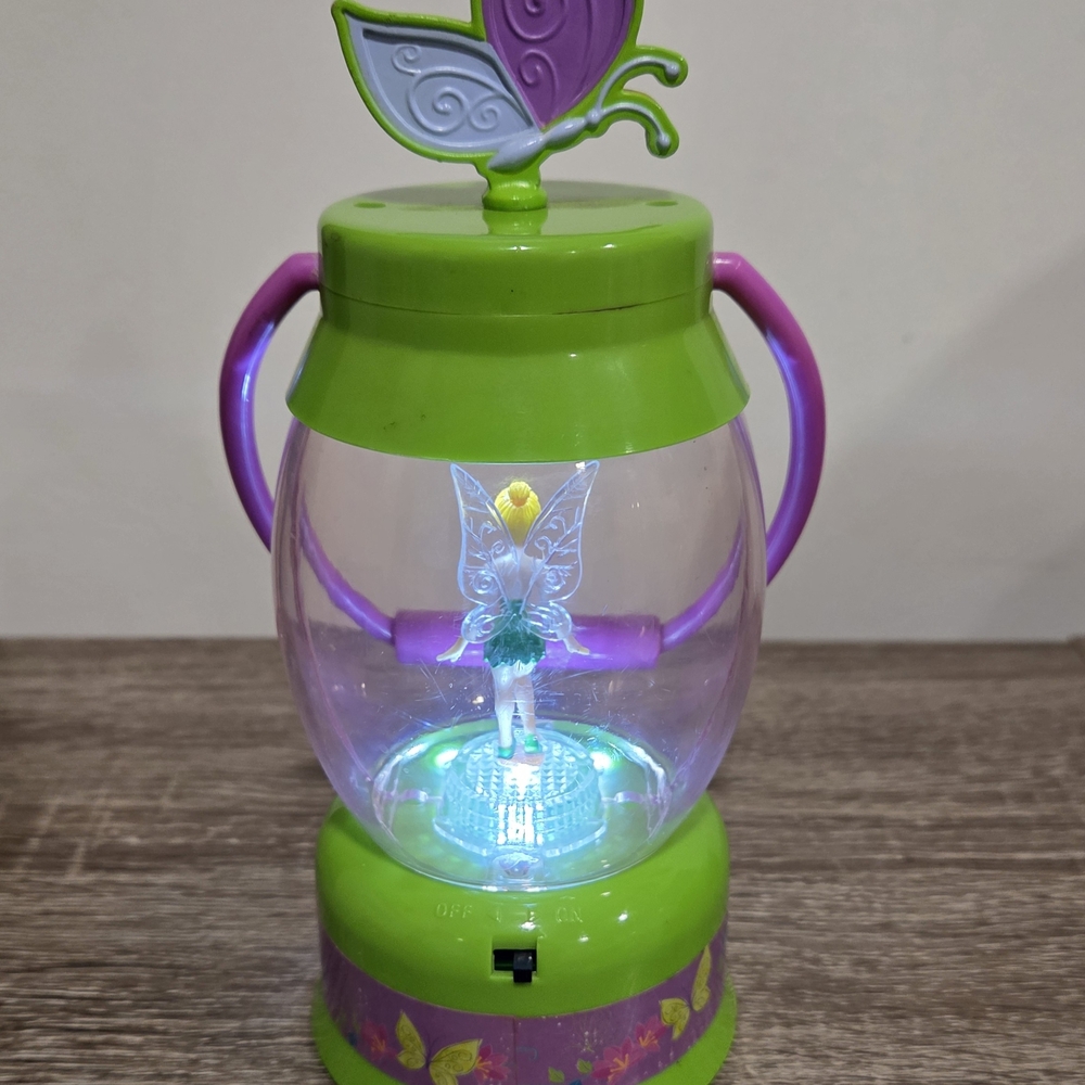 Disney Tinker Bell Glow Light Up Lantern Toy Gift 8" SEE DESCRIPTION - Picture 7 of 8